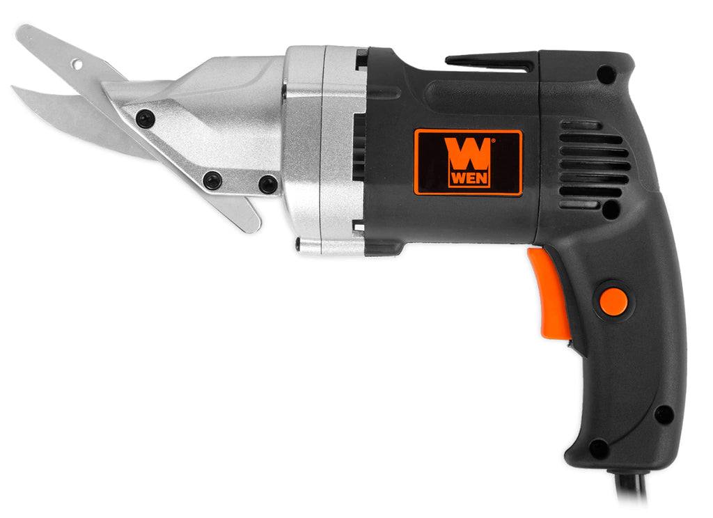 WEN Cordless Metal Shear, Variable Speed with 20V Max 2.0 Ah Lithium-Ion Battery and Charger (20314)