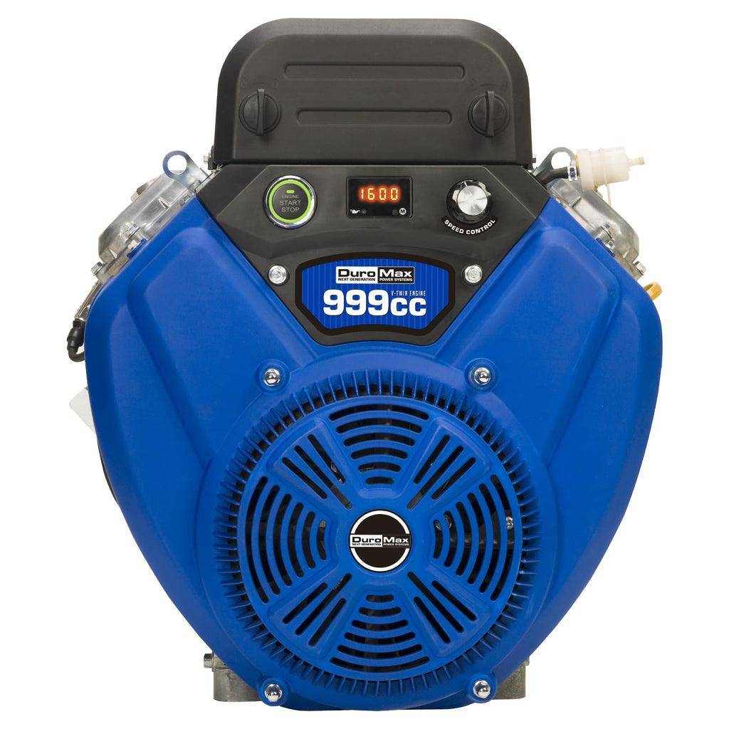 DuroMax XP23HPE 713cc 1-Inch Horizontal Shaft V-Twin Electric Start Gas Powered Multi-Use Engine