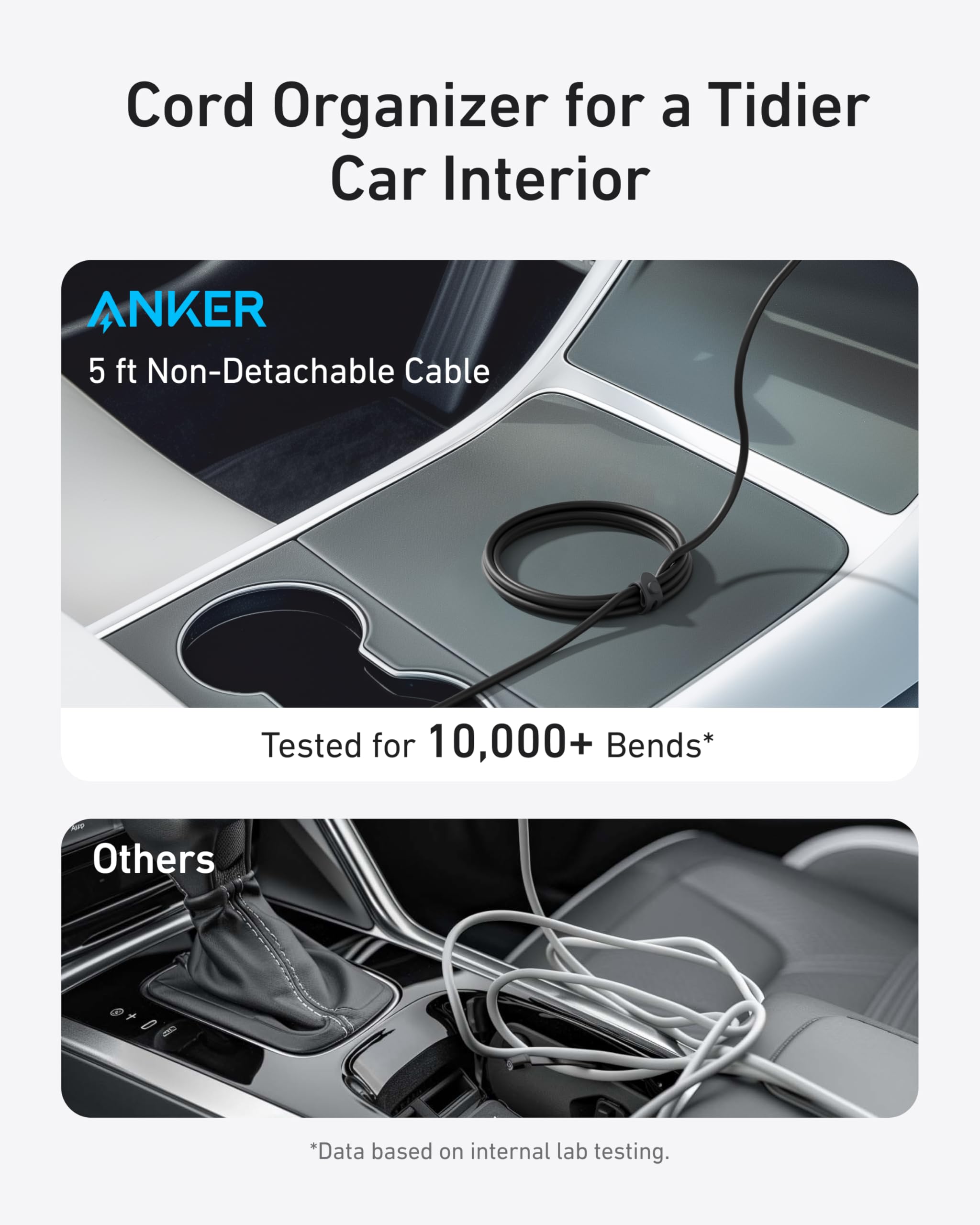 Anker Prime MagSafe Car Mount Charger, Qi2 25W Certified Wireless Car Charger with AirCool, Strong Magnets, Air Vent Mount for iPhone 17-12 Series (Check Vent Compatibility, 60W Adapter Included)