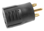 WEN GNA530 TT-30P RV Plug to NEMA L5-30R Twist-Lock Outlet 120V 30-Amp 3600-Watt Adapter