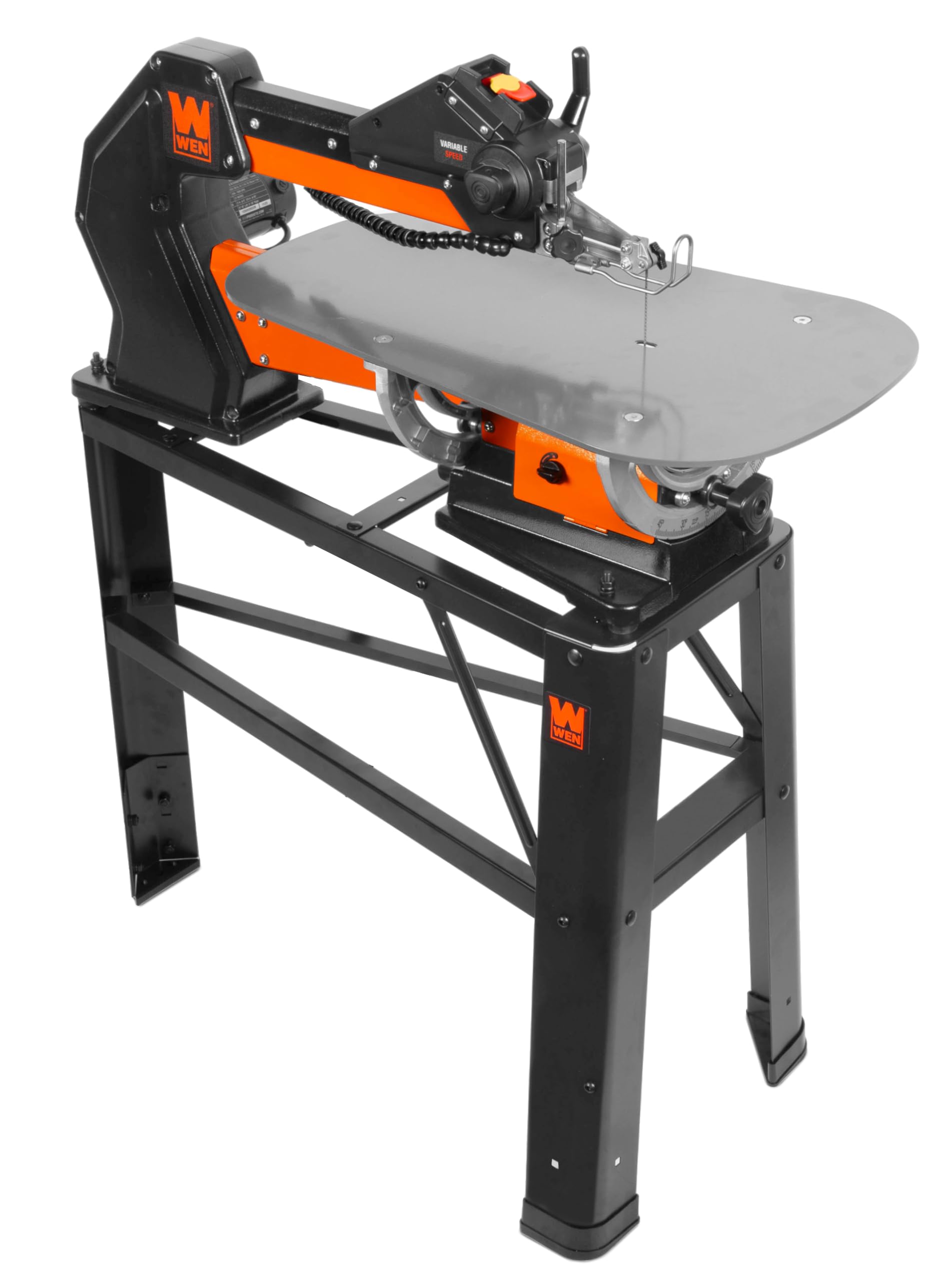WEN Variable Speed Scroll Saw, 16-Inch with Work Light (3921)