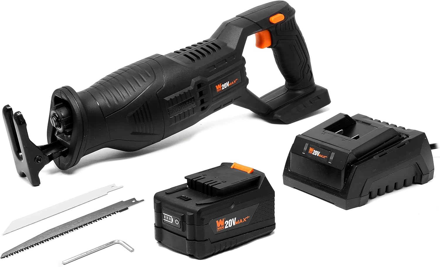 WEN 3630 10-Amp 8-Position Variable Speed Reciprocating Saw