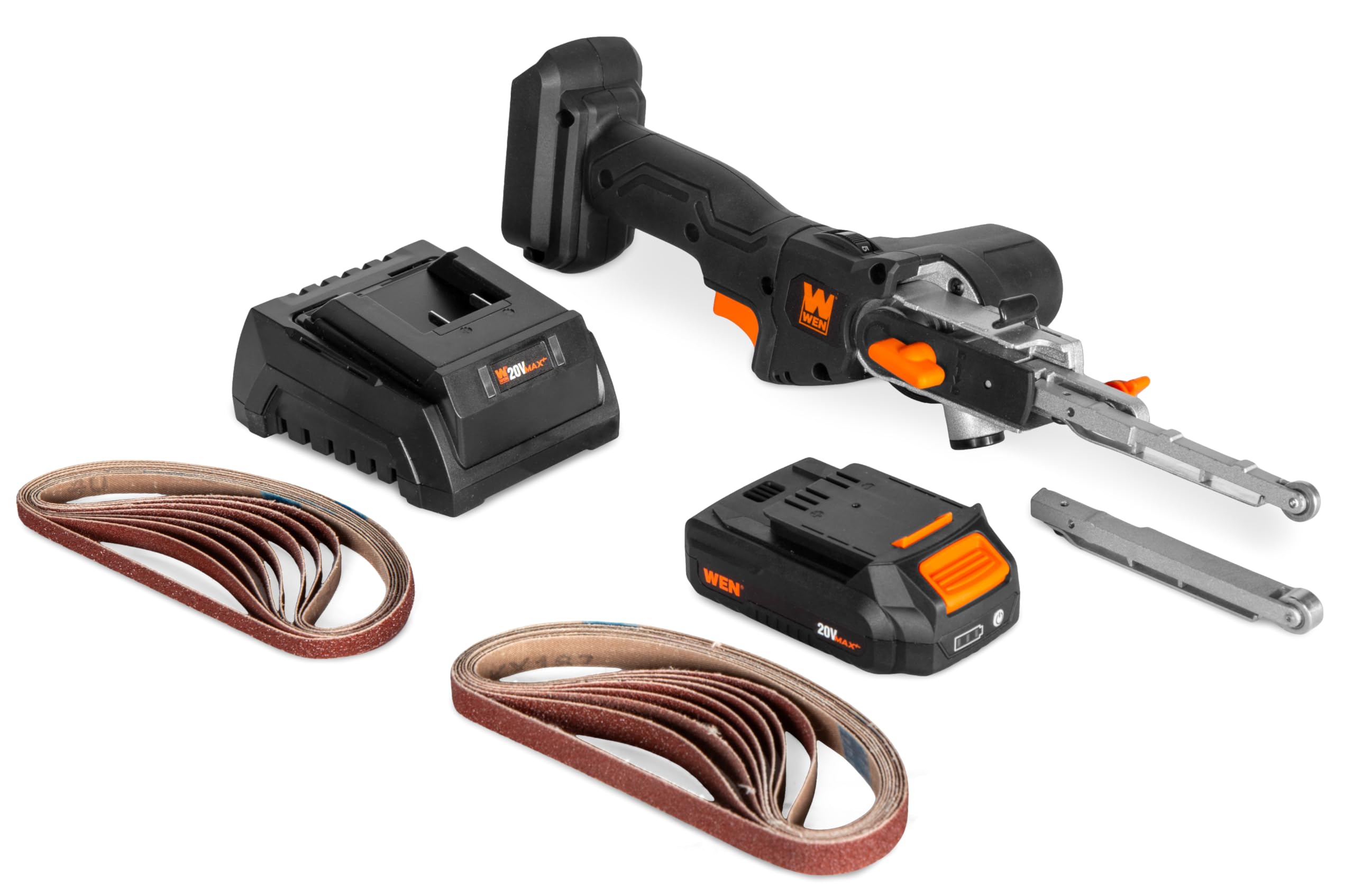 WEN 6307 Variable Speed Detailing File Sander with 1/2-by-18" Belt