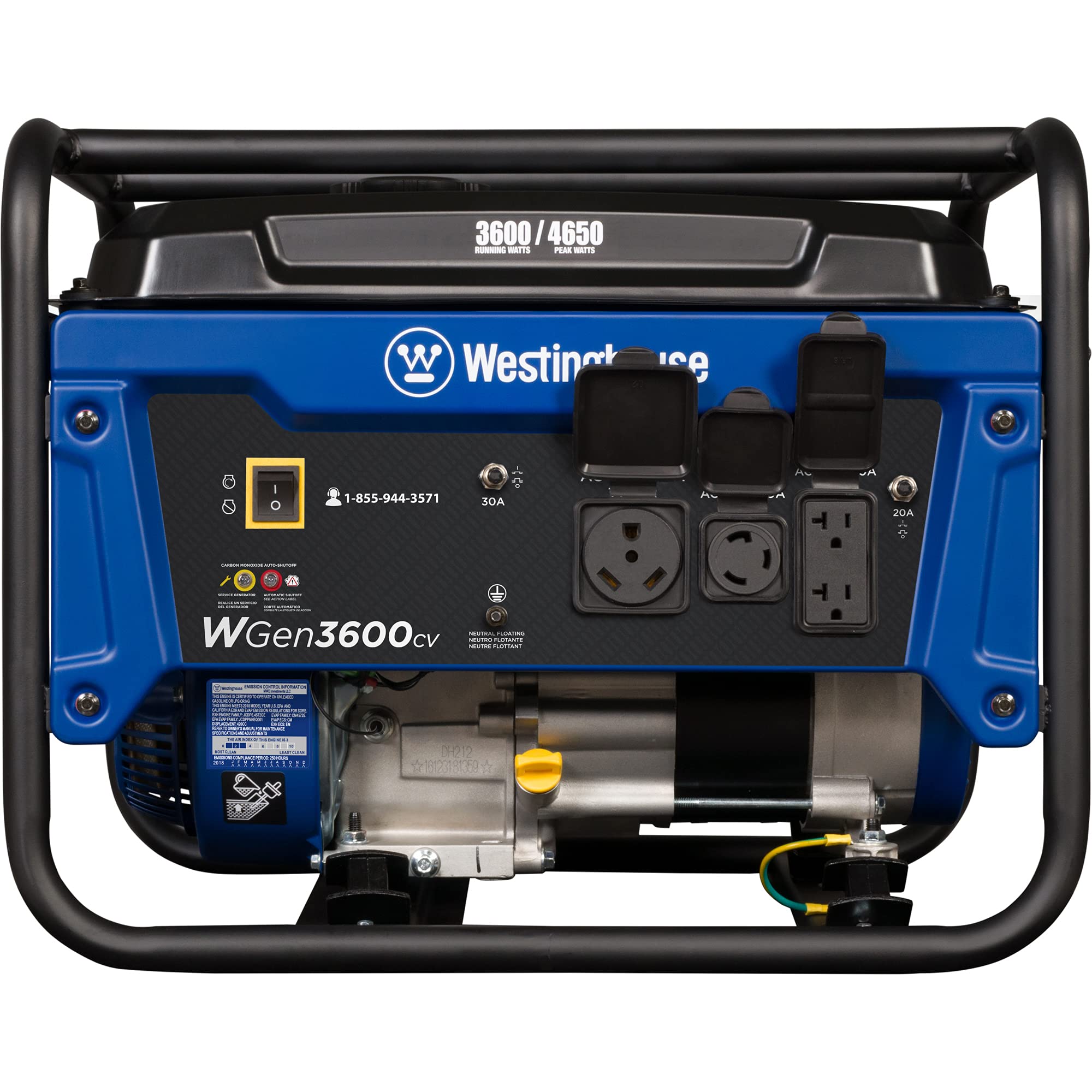 Westinghouse Outdoor Power Equipment Portable Generator Wheel and Handle Kit for WGen2000 WGen3600v, WGen3600, and WGen3600DF