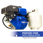 DuroMax XP23HPE 713cc 1-Inch Horizontal Shaft V-Twin Electric Start Gas Powered Multi-Use Engine