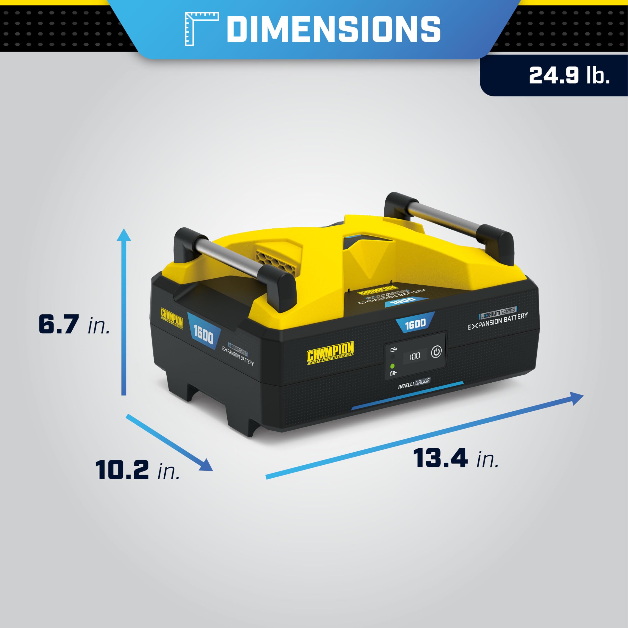 Champion Power Equipment 998-Wh Portable Solar Power Station and Two 200-Watt Solar Panels