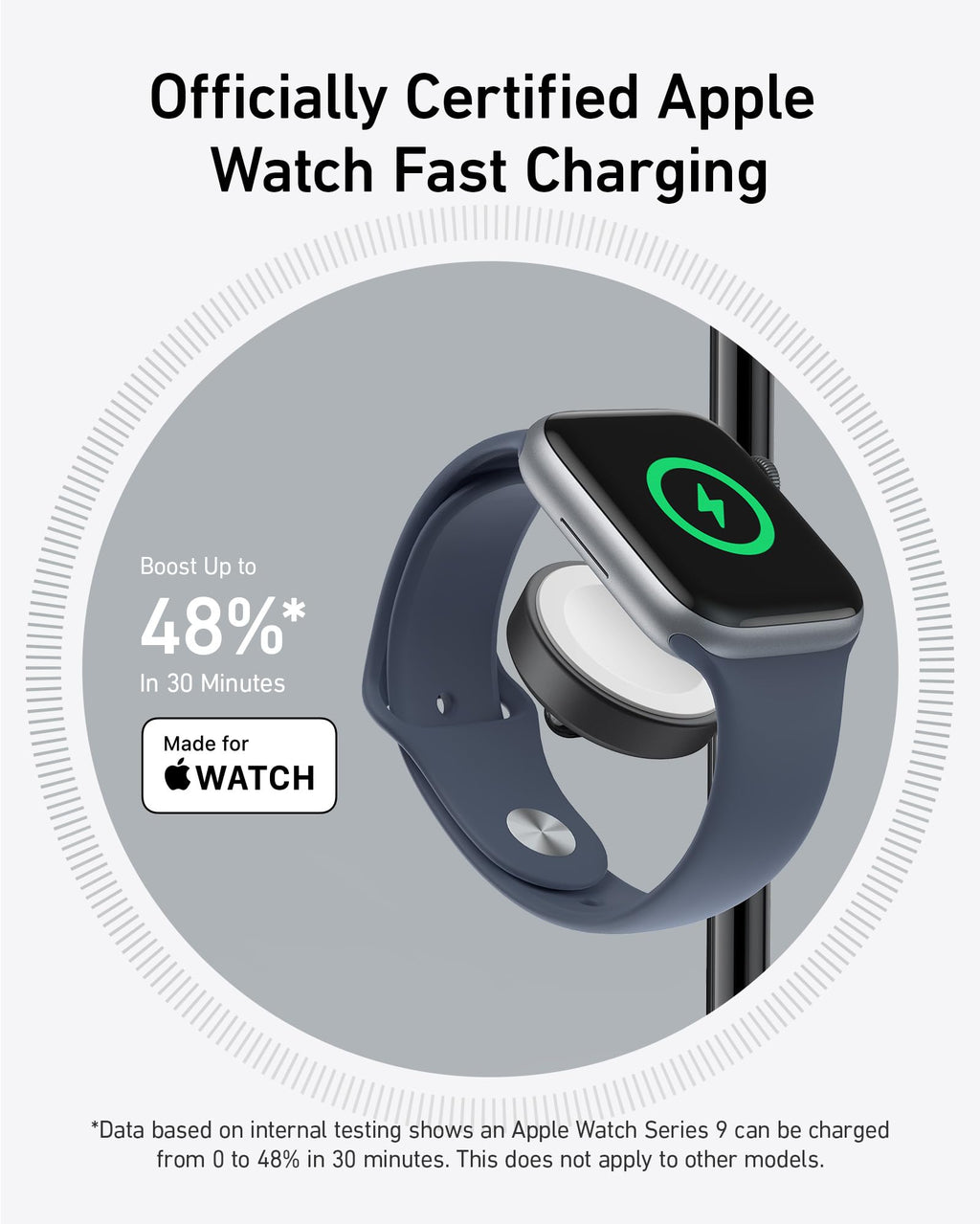 Anker MagSafe Charger Stand Compatible, iPhone 17 MagGo 3 in 1 Wireless Charging Station,Qi2 Certified 15W Wireless Charger, Desk Accessory, for iPhone 16/15/14/13 Series Apple Watch, AirPods