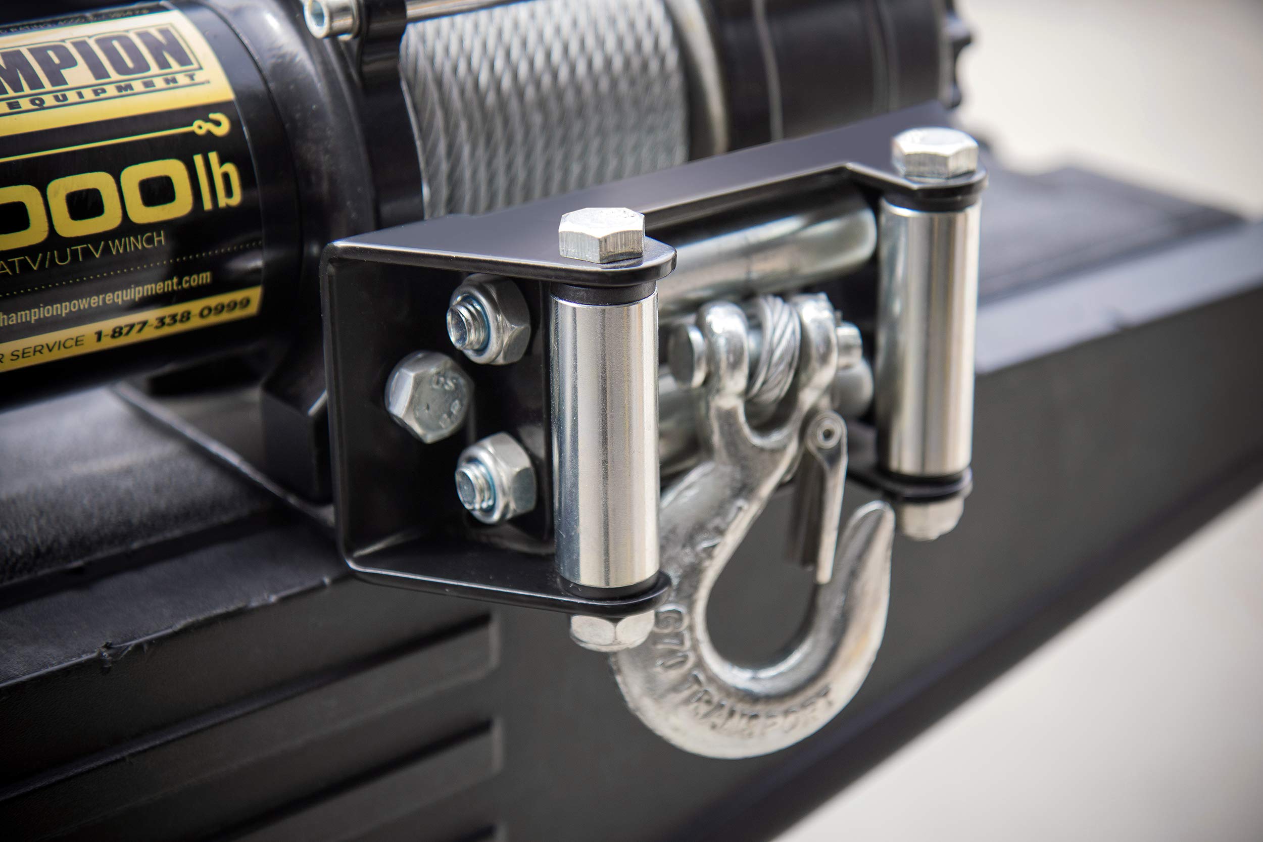 Champion Power Equipment 20009 Roller Fairlead for 3500 lb. or Less ATV/UTV Winches for Wire Cable