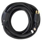 DuroMax XP3050GC 30-Amp 50-Foot 10-Gauge L14-30 Heavy Duty Generator Cord for Home Power Backup, Black