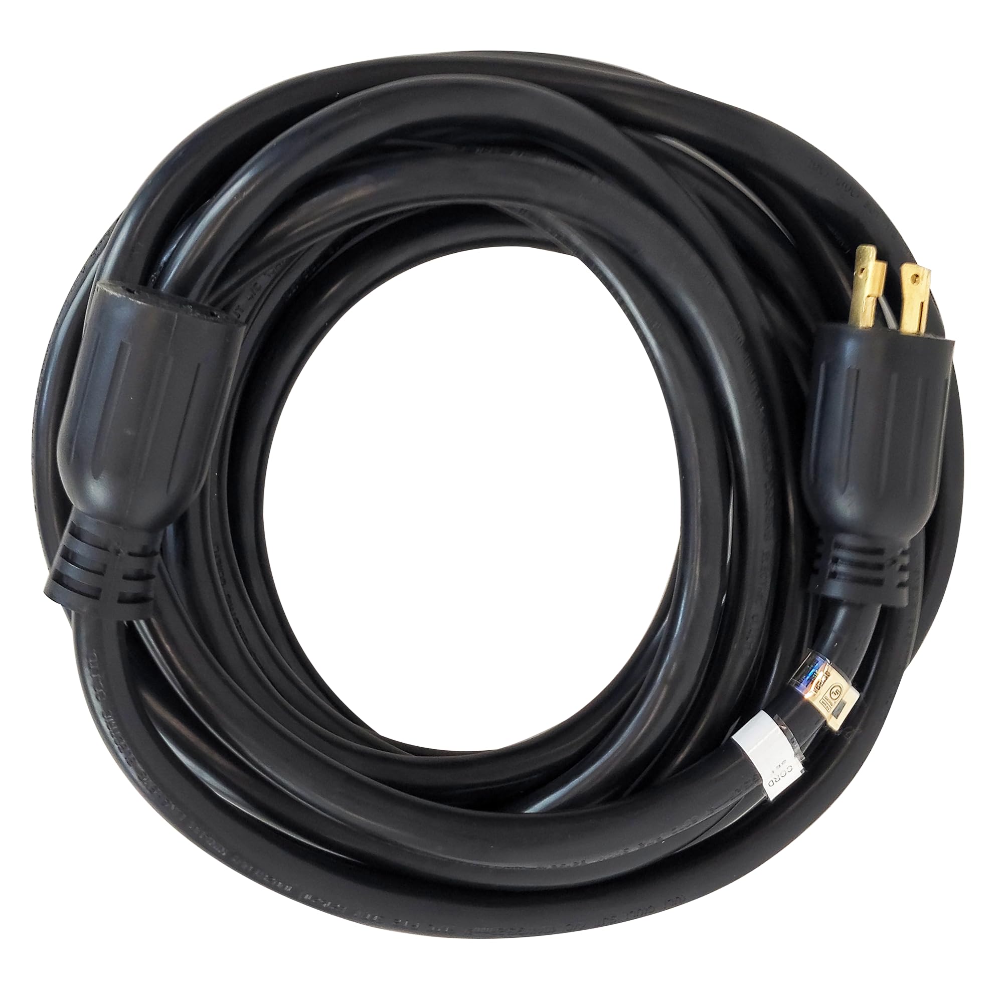 DuroMax XP3050GC 30-Amp 50-Foot 10-Gauge L14-30 Heavy Duty Generator Cord for Home Power Backup, Black