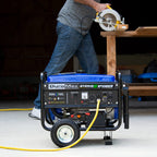 DuroMax XP12000EH 12,000-Watt Dual Fuel Portable Generator – Gas & Propane, Electric Start, Whole Home Backup Power, Transfer Switch Ready, RV & Emergency Ready