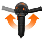 WEN Cordless Angle Grinder, Brushless with 20V Max 4.0 Ah Lithium-Ion Battery and Charger (20944), Black