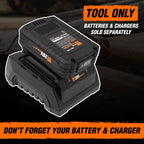 WEN Cordless Jigsaw, Brushless with Auto-Speed, 20V Max 4.0Ah Lithium Ion Battery, and Charger (20670)