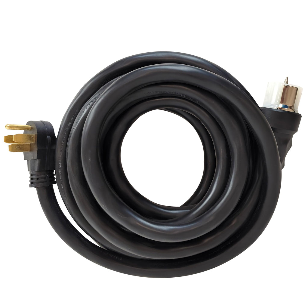 DuroMax XP5050GC Amp 50-Foot 6-Gauge 14-50 CS6364 Heavy Duty Generator Cord for Home Power Backup, Black