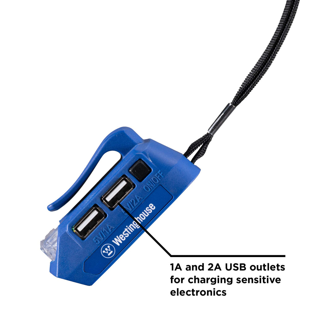 Westinghouse Outdoor Power Equipment 20V USB Power Adapter with LED Light