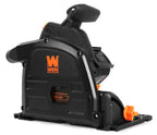 WEN Cordless 6.5-Inch Track Saw, Brushless with Variable Speed, Two 20V Max 4.0 Ah Batteries, and Charger (20691)