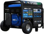 DuroMax XP13000HX 13,000-Watt Dual Fuel Portable Generator - Gas & Propane, Electric Start, Whole Home Power Backup, Transfer Switch Ready, RV & Emergency Ready