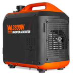 WEN 56235iX 2350-Watt Portable Inverter Generator with Fuel Shut Off and CO Sensor, Black