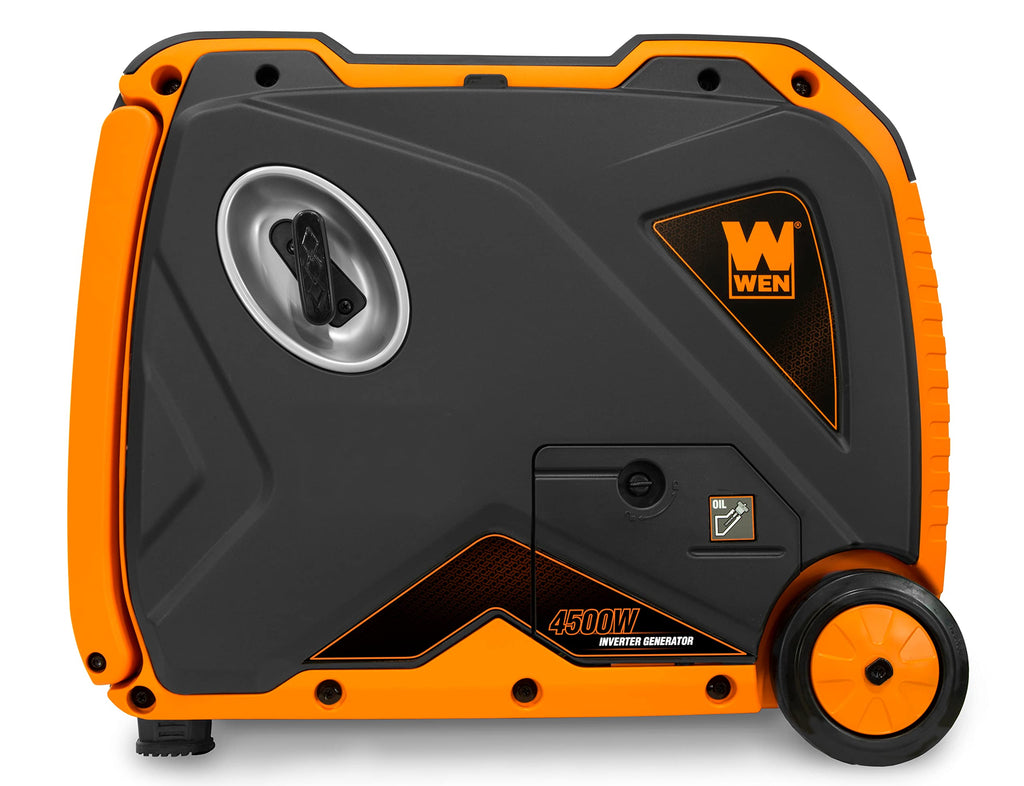 WEN DF450i Super Quiet 4500-Watt Dual RV-Ready Portable Inverter Generator with Fuel Shut-Off