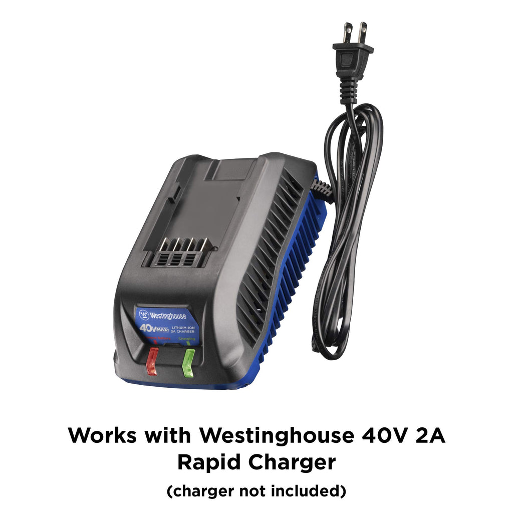 Westinghouse Outdoor Power Equipment 40V 2.5 Ah Lithium-ion Battery for 40VMAX+ Cordless Tools