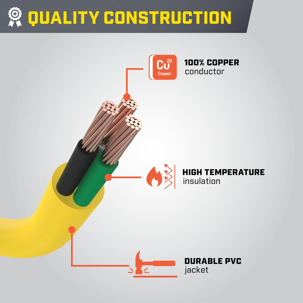 Champion Power Equipment 2 ft. 30A 250V Generator Adapter Cord