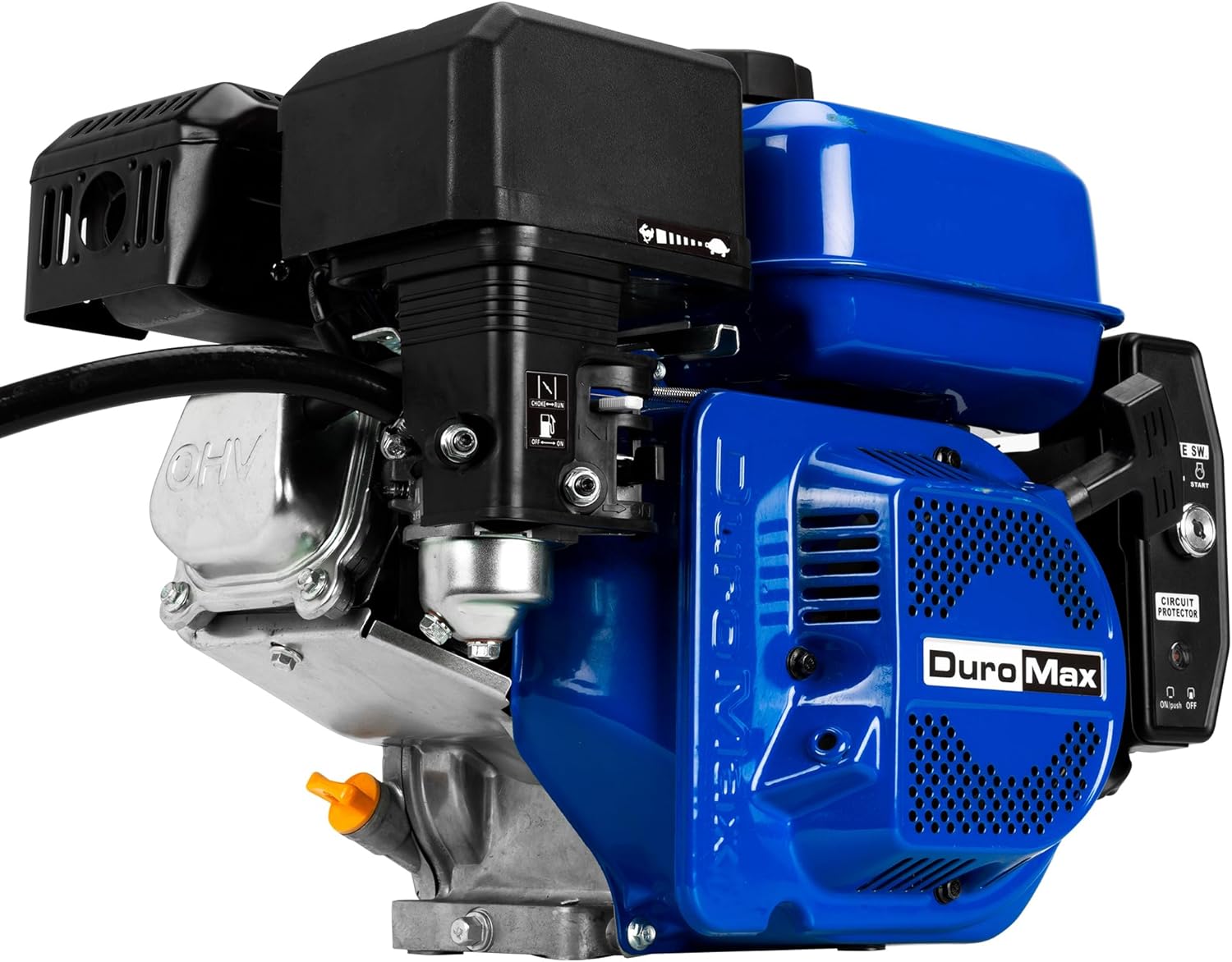 DuroMax XP20HPE 500cc 1-Inch Horizontal Shaft Recoil/Electric Start Gas Powered Multi-Use Engine