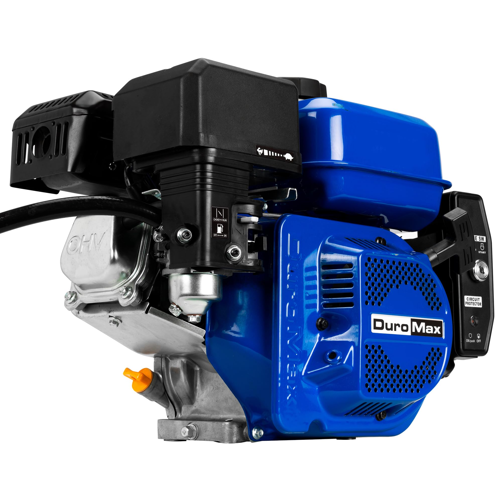 DuroMax XP23HPE 713cc 1-Inch Horizontal Shaft V-Twin Electric Start Gas Powered Multi-Use Engine