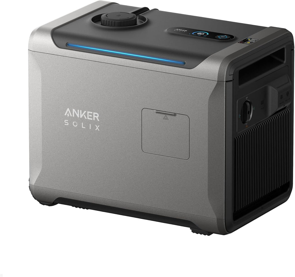 Anker SOLIX E10, Extra Battery, 12kWh Expandable to 90kWh, 10kW Turbo Output, 9kW Solar Input, Generator-Ready, NEMA 4, Up to 12-Month 0% APR