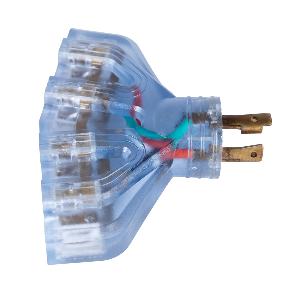 Westinghouse 302116A Generator Plug Adapter, 30A 120V L14-30P to (4X) 5-20R