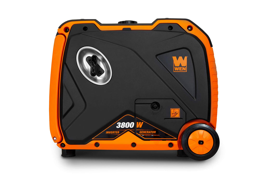 WEN DF451i Super Quiet 4500-Watt Electric Start Dual Fuel RV-Ready Portable Inverter Generator with Fuel Shut-Off