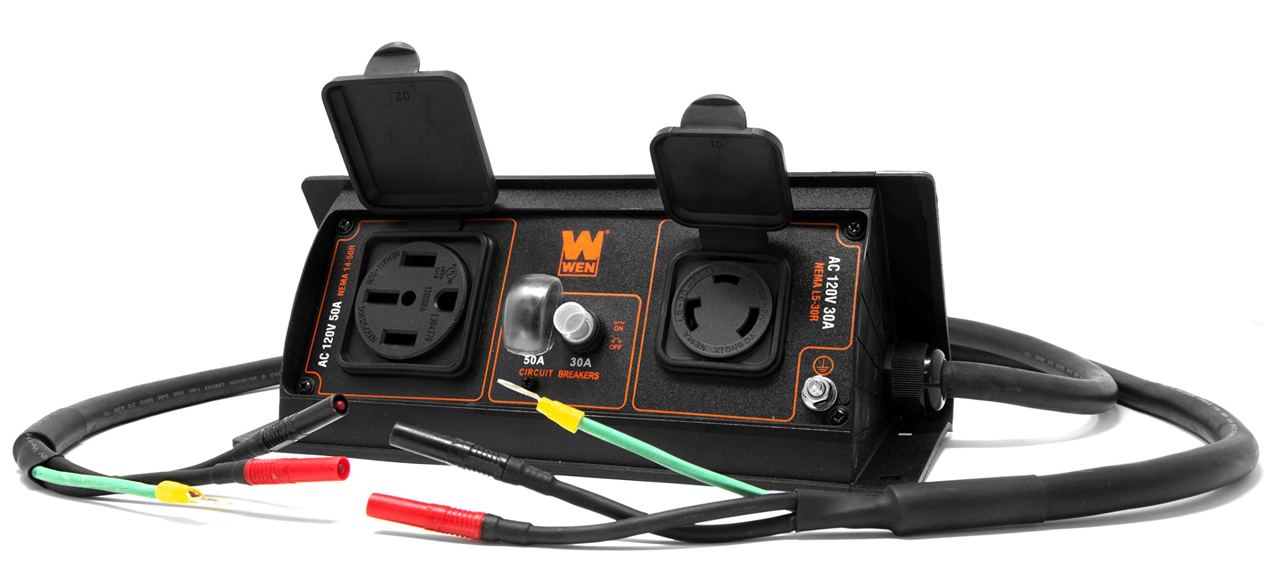 WEN GNA36i 30-Amp 3600-Watt Parallel Connection Kit for Inverter Generators, Black