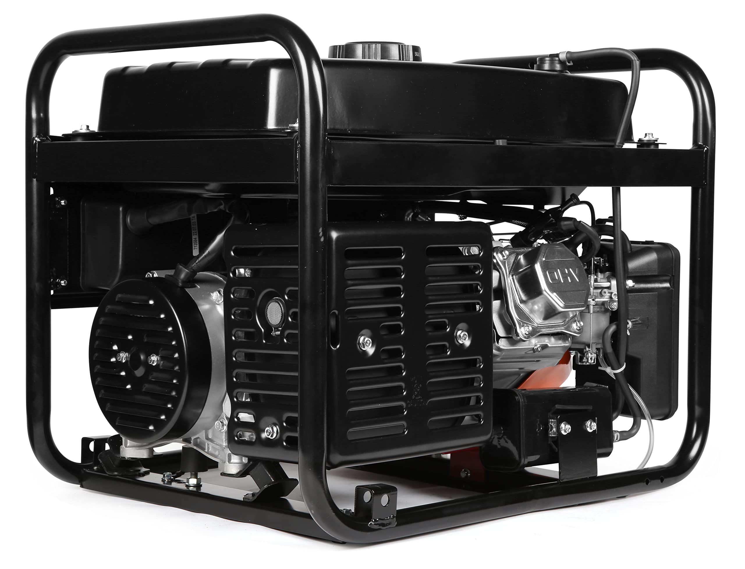 WEN DF472X 4750-Watt 120-Volt/240-Volt Dual Fuel Portable Generator with CO Shutdown Sensor