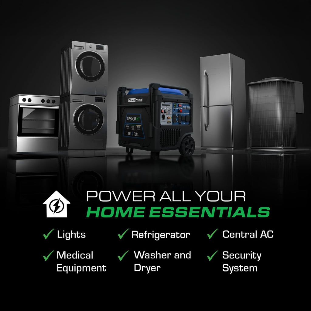 DuroMax XP2300iH 2,300-Watt Dual Fuel Portable Digital Inverter Generator - Gas & Propane, RV & Emergency Ready