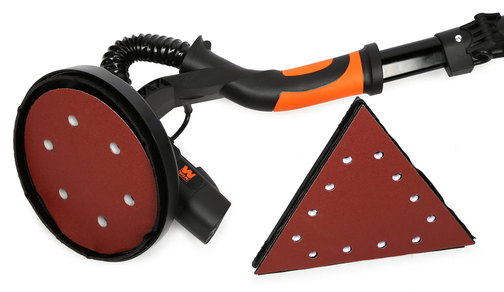 WEN Cordless Drywall Sander, Brushless with Variable Speed, 20V Max 5.0 Ah Battery and Charger (20409)