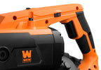 WEN Portable Band Saw for Metal, 10-Amp, Variable Speed, Handheld (94396)