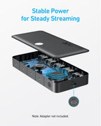 Anker HDMI Switch, 4K@60Hz HDMI Switcher, 4 in 1 Out with Smooth Finish, Supports HDR/3D/Dolby/DTS, Compatible with Laptops,PC,Xbox,PS5/PS4,Projector(Charger and Remote Control Batteries Not Included)