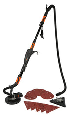 WEN Cordless Drywall Sander, Brushless with Variable Speed, 20V Max 5.0 Ah Battery and Charger (20409)