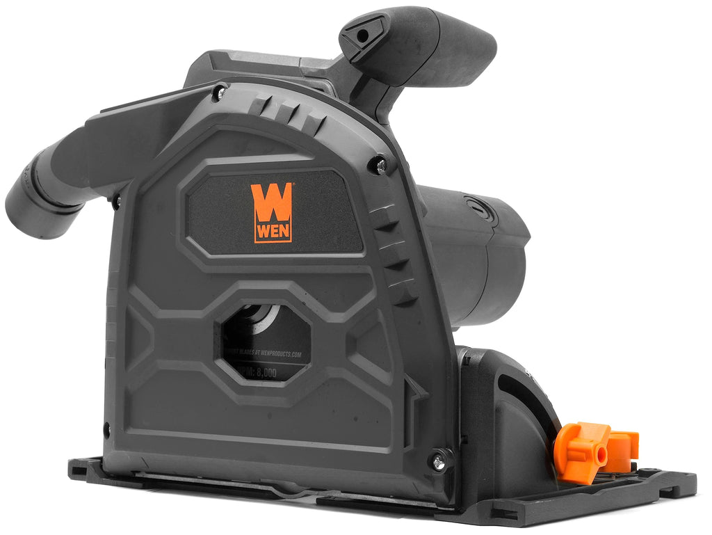 WEN Cordless 6.5-Inch Track Saw, Brushless with Variable Speed, Two 20V Max 4.0 Ah Batteries, and Charger (20691)