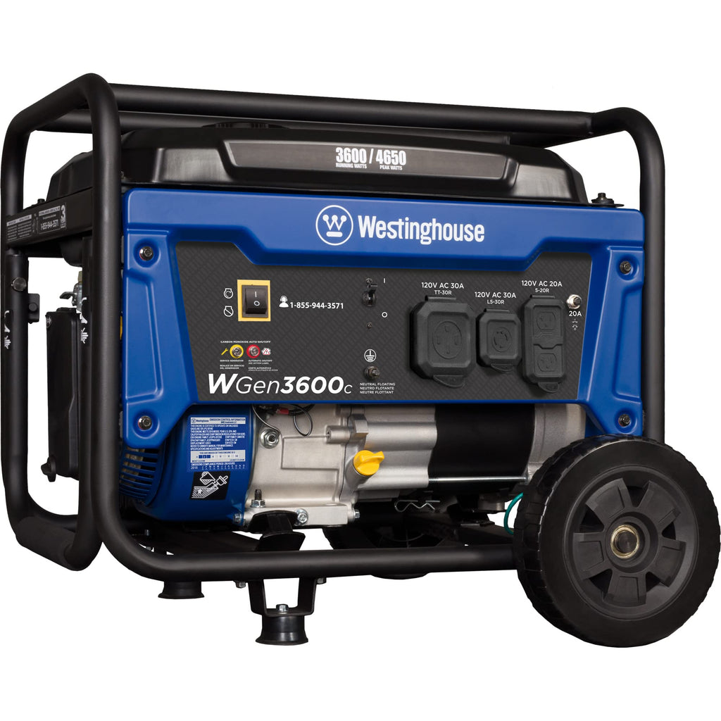 Westinghouse Outdoor Power Equipment Portable Generator Wheel and Handle Kit for WGen2000 WGen3600v, WGen3600, and WGen3600DF