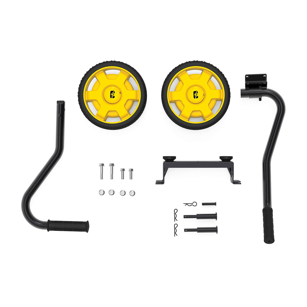 Champion Power Equipment Wheel Kit with Folding Handle and Never Flat Tires, for 2800-4750-Watt Generators