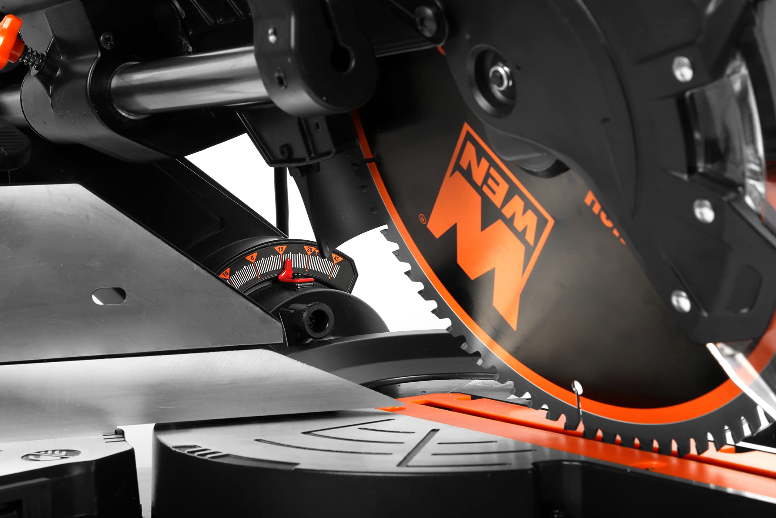 WEN MM1214T 15-Amp 12-Inch Dual Bevel Sliding Compound Miter Saw with Laser