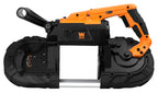 WEN Portable Band Saw for Metal, 10-Amp, Variable Speed, Handheld (94396)