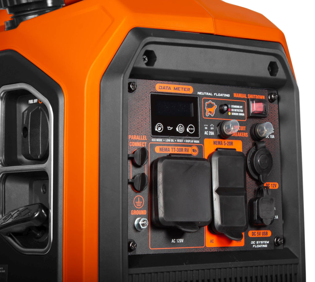 WEN 3600-Watt Portable Inverter Generator, RV-Ready, Quiet and Lightweight with Fuel Shut Off (56360i)