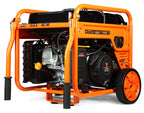 WEN GN400i RV-Ready 4000-Watt Open Frame Inverter Generator, CARB Compliant, Black/orange