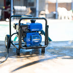 DuroMax XP652WP 208cc 158-Gpm 3600-Rpm 2-Inch Gasoline Engine Portable Water Pump, 50 State Approved, XP652WP, Blue