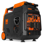WEN Quiet and Lightweight 4800-Watt Dual Fuel RV-Ready Electric Start Portable Inverter Generator with Fuel Shut Off and CO Watchdog (DF480iX)