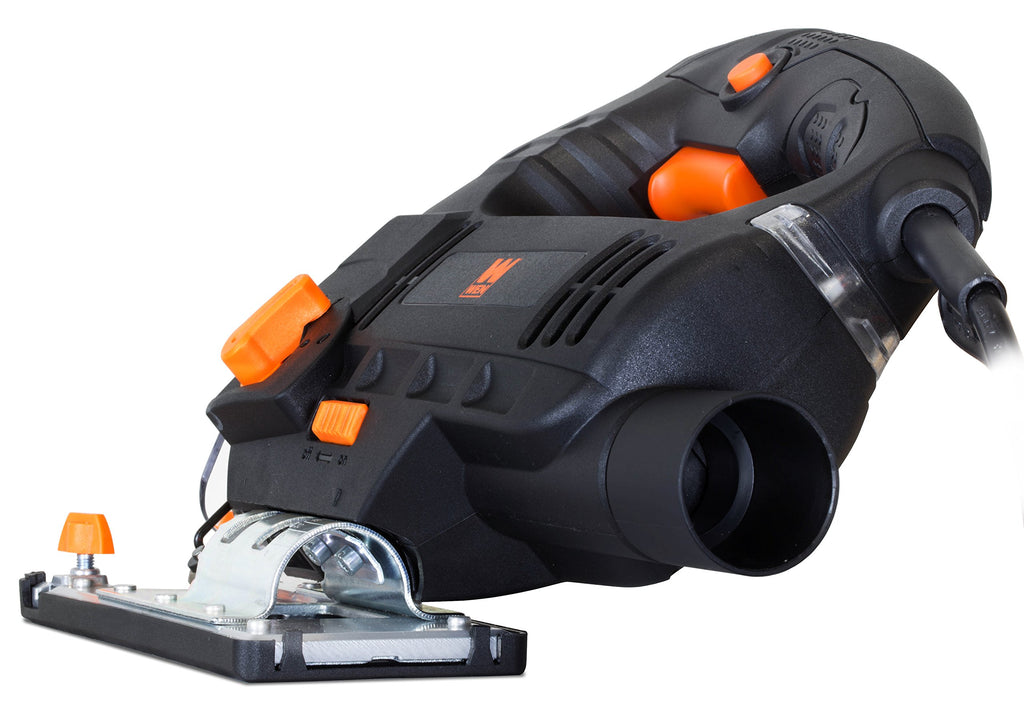 WEN Cordless Jigsaw, Brushless with Variable Speed, 20V Max 4.0 Ah Lithium Ion Battery and Charger (20667)