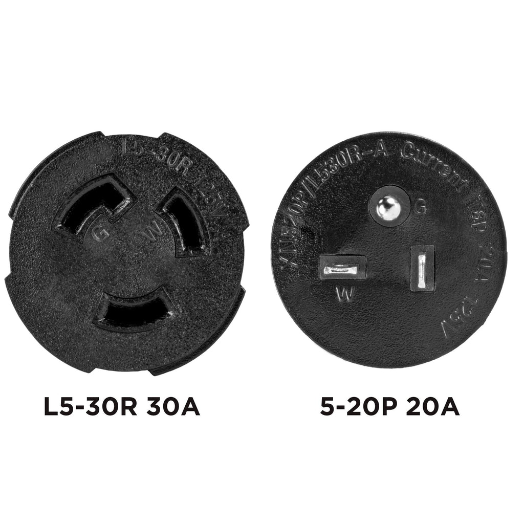 Westinghouse 302116A Generator Plug Adapter, 30A 120V L14-30P to (4X) 5-20R