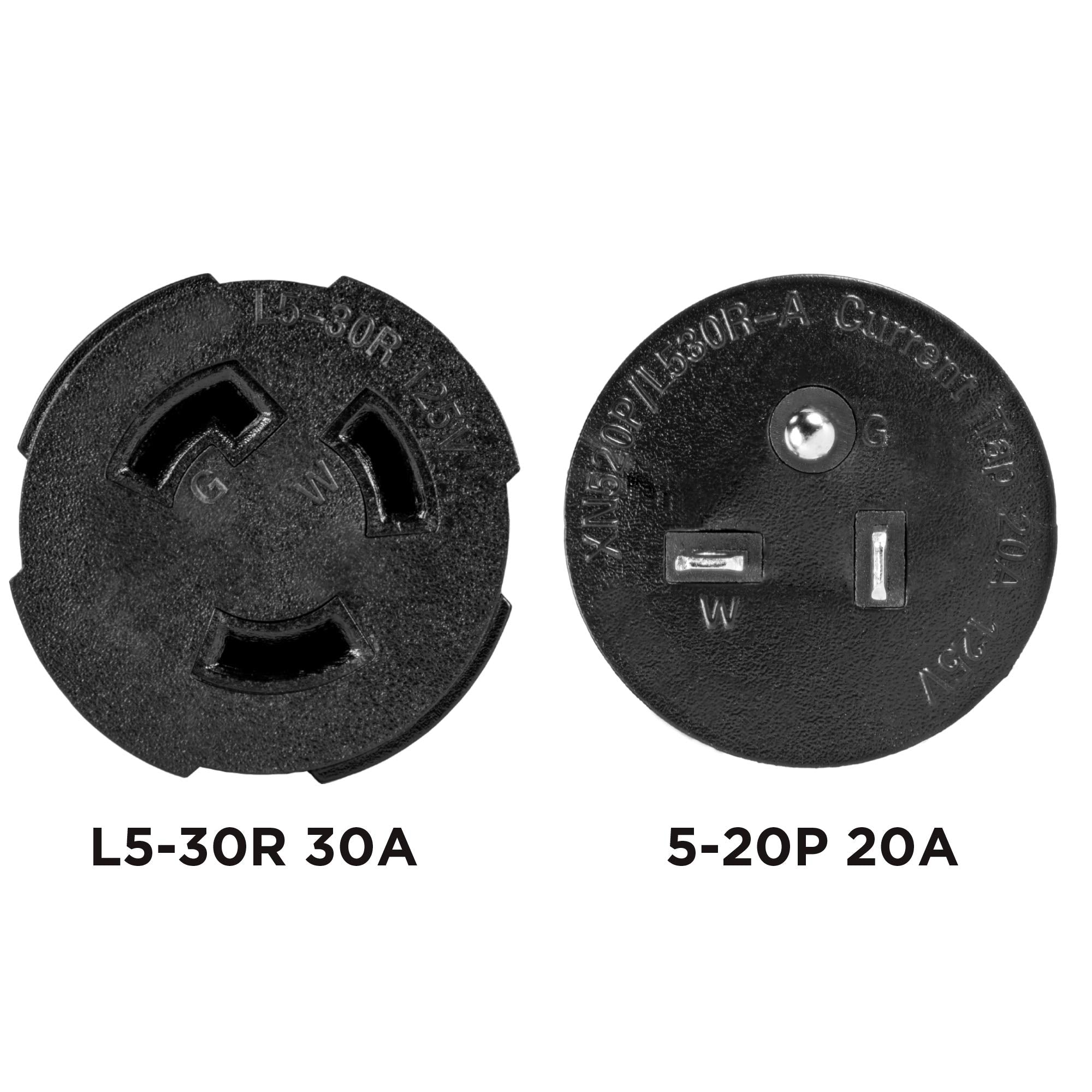 Westinghouse 302116A Generator Plug Adapter, 30A 120V L14-30P to (4X) 5-20R