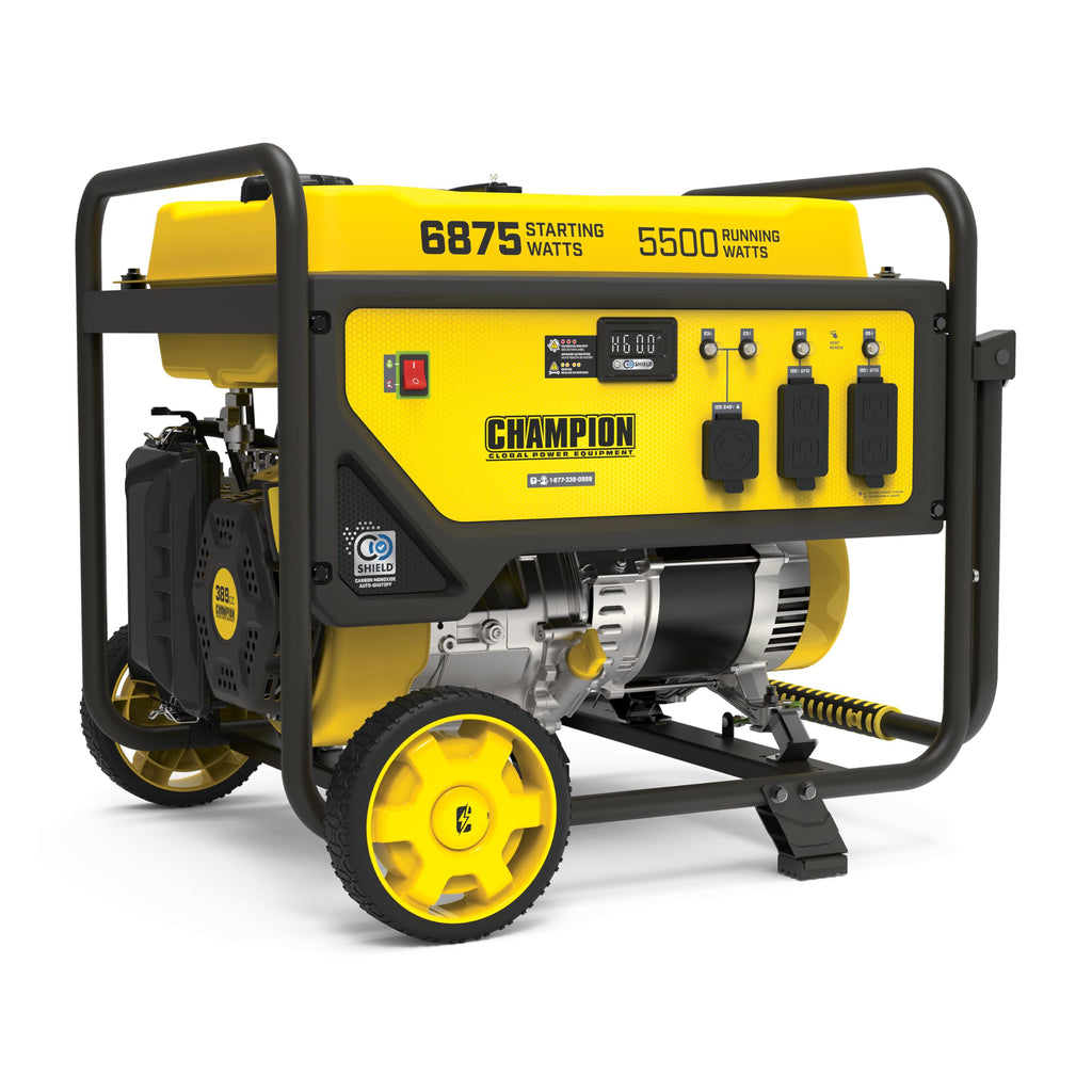 Champion Power Equipment 6875-Watt Portable Generator with Free 3-Year Warranty